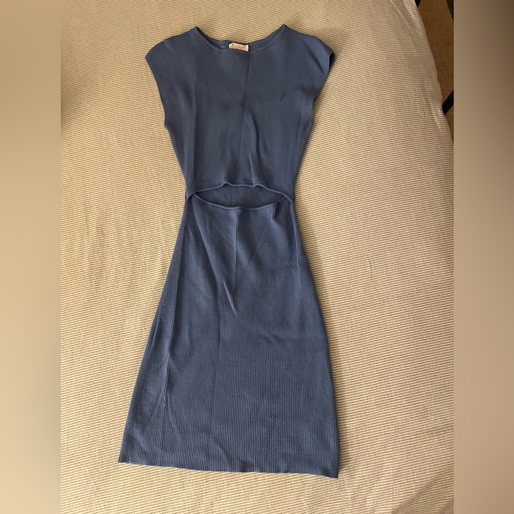 Aritzia mini dress! Worn once! Blue color no longer available!